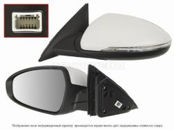 Зеркало Kia Cerato 18- (Слева/ Обогрев/ Регулировка/ Повторитель поворота/ Складывание/ 8 контактов)
