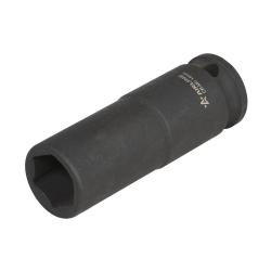 Головка ударная торцевая 3/8"DR шестигранная глубокая 14мм, L=65мм (ATAS327)