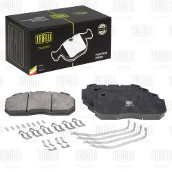 Колодки торм. для а/м Renault Trucks, Volvo (WVA № 29090) диск. с р/к (PFT 29090)