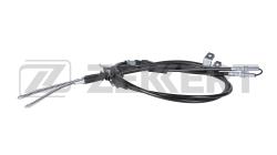 Трос стояночного тормоза задн. лев./прав. Daewoo Matiz (M100 M150) 98- bz-1048