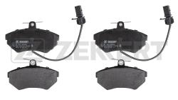 Колодки торм. диск. передн. с датчиком Audi A4 I-III 95- Seat Exeo 08- VW Bora 99- Passat V 96- bs-2827