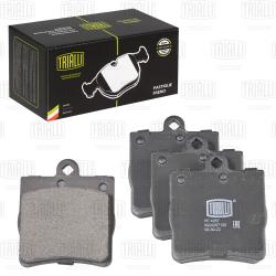 Колодки торм. для а/м Mercedes C (W202) (93-)/E (W210) (95-) диск. зад. (PF 4057)