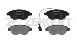 Колодки торм. диск. передн. с датчиком Fiat 500 (312) 09- Doblo (152) 10- Doblo Cargo (223 263) 0 bs-1389