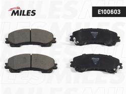 E100603 Колодки тормозные NISSAN X-TRAIL (32)/INFINITI Q50 13- передние SemiMetallic