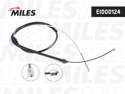 Трос ручного тормоза PEUGEOT 207 задний прав./лев.(барабан.торм.) EI000124