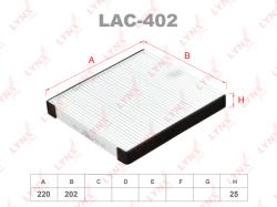 Фильтр салона MAZDA Demio 02-07 LAC-402