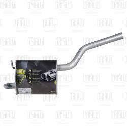 Глушитель для а/м Skoda Octavia A5 (04-) 1.6i осн. (алюм. сталь) (EMM 1815)