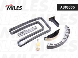 AB10005 Комплект цепи ГРМ SSANGYONG D20 ACTYON/REXTON 06- без звездочек