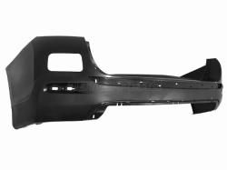 Бампер задний Toyota Highlander 10-13 (Под молдинг(и)/ Под ПТФ)