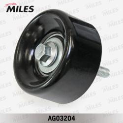 AG03204 Ролик ремня приводного FORD TRANSIT 2.4 D 00-06 направляющий