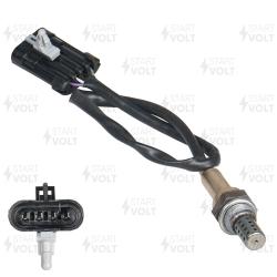 Датчик кисл. для а/м Lifan Solano (10-) 1.6i до/после кат. чёрный разъём (VS-OS 2712)
