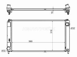 Радиатор LADA Granta 11- / Datsun mi-Do 14-21 / on-DO 14-19 / LADA Granta Cross 18- / Granta Sport 1