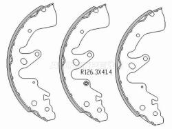 Колодки тормозные барабанные Suzuki Escudo 05-12 / Grand Vitara 05-16