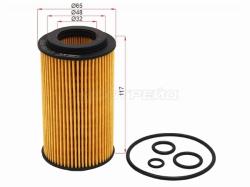 Фильтр масляный (картридж) VOLVO C30 06-12/ S40 04-12/ S80 01-16/ XC60 08-17/ XC70 07-16