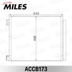 Конденсер NISSAN QASHQAI 14- accb173