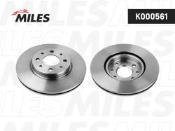 K000561 Диск тормозной ALFA ROMEO 145/147 94-01/FIAT DOBLO 01-/PUNTO 01- передний вент.