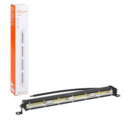 Фара (балка) светодиодная однорядная, 4COB (48LED), направленный свет, 24Вт, 343x30x47мм, 12/24В (ALED067)