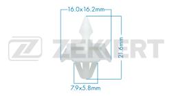 Клипса крепёжная Mercedes-Benz (миним. кол-во заказа 10 шт) be-2910