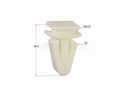 Клипса молдинга HONDA (1 шт.)