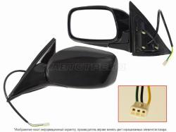 Зеркало Toyota Camry (XV30) 01-06 (Слева/ Регулировка/ 3 контакта/ LHD)