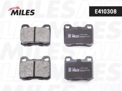 E410308 Колодки тормозные MERCEDES W202/W124/W201 задние LowMetallic