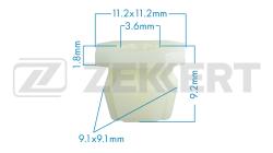 Клипса крепёжная General Motors (миним. кол-во заказа 10 шт) be-2049