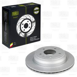 Диск торм. для а/м BMW 3 (F30) (11-)/4 (F32) (13-) зад. d=300 (окраш.) (DF 190412)