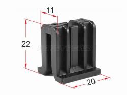 Клипса зажим NISSAN (1 шт.)