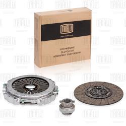 Сцепление в сборе для а/м КамАЗ Euro-5 (OM457/ZF16S2221) (с мех.муфт) (FR 0709)