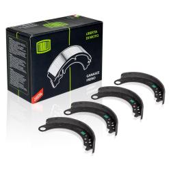 TRIALLI GF 23301 Колодки тормозные барабанные передние для автомобилей УАЗ, новый каркас (4 шт.)