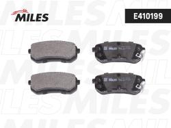 E410199 Колодки тормозные HYUNDAI i10 08-/KIA PICANTO 04- задние LowMetallic