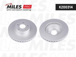 Диск тормозной SUBARU FORESTER 97-/IMPREZA 94-/LEGACY 03- пер. вент. с покрытием K200314