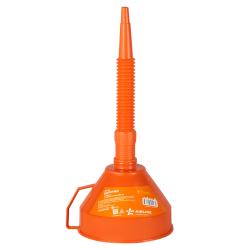 Воронка D-160мм с гибким носиком, L=380мм, стальная сетка (APF-06)