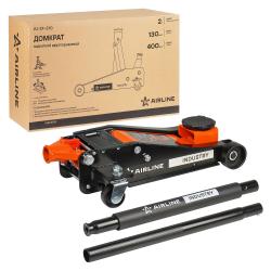 Домкрат подкатной 2т 130-400мм INDUSTRY двухпоршневой (AJ-2F-370)