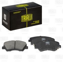 Колодки торм. для а/м Hyundai Solaris (10-)/Kia Rio (10-) диск. перед. (PF 0806)