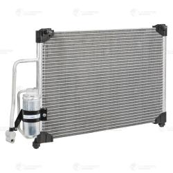 Радиатор кондиц. для а/м Chevrolet Lanos (02-) (c ресивером) (LRAC CHLs0235)