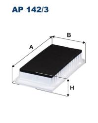 Фильтр воздушный TOYOTA AVENSIS 1.6-2.4 03-09/COROLLA 1.4-1.8 02-06 AP 142/3