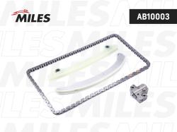 AB10003 Комплект цепи ГРМ FORD FOCUS II/C-MAX2.0i 04- без звездочек