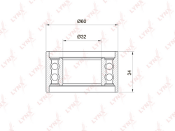 Натяжитель ремня ГРМ SUBARU LEGACY/FORESTER 1.6-2.0 96- PT-1040