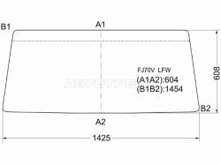 Стекло лобовое Toyota Land Cruiser 84-04 / Land Cruiser Prado (J70) 87-96