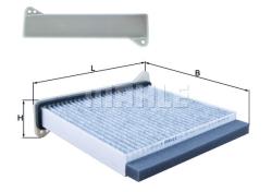 Фильтр салона MITSUBISHI LANCER/OUTLANDER -07 угольный LAK485