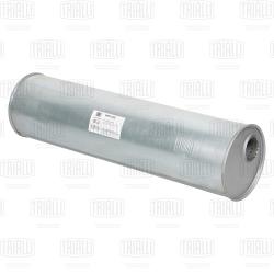 Глушитель универс. (круглый) D=190, L=700, d=60, смещ. 42 мм (алюм. сталь) (EMM 3305)