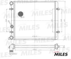 Радиатор VAG G4/BORA/OCTAVIA 1.4/1.6 99-05 ACRM164