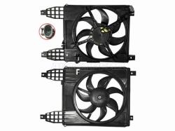 Диффузор радиатора в сборе CHEVROLET AVEO 08-