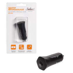 Адаптер автомобильный Type-C PD 28Вт 5-12В 3А макс. 12/24В ACH-CPD2