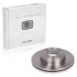 TRIALLI DF 073155 Диски тормозные для автомобилей Kia Picanto (04-) / Picanto (11-) передние d=241 окрашенные