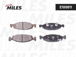 Колодки тормозные JEEP CHEROKEE 88-/GRAND CHEROKEE II 99- передние SemiMetallic E100611