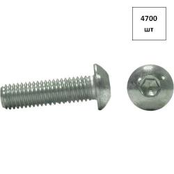 Винт 3х5 кп 10.9 ISO 7380 п/кр. оц. 4700шт FORTLUFT sts020018