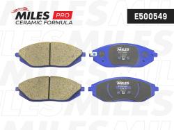 Колодки тормозные CHEVROLET SPARK 10- передние Ceramic E500549