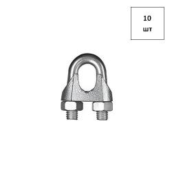 ЗАЖИМ ТРОСА 5 ММ DIN 741 A4 10шт FORTLUFT sts022182